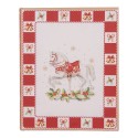 Clayre & Eef Boîte de rangement set de 3 Livres 27x22x7 / 22x17x6 / 17x12x4 cm Blanc Plastique