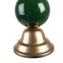 Clayre & Eef Christmas Decoration Figurine Ø 12x48 cm Green Metal