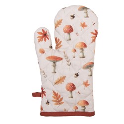 Clayre & Eef Ovenwant 18x30 cm Beige Katoen