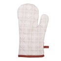 Clayre & Eef Ovenwant 18x30 cm Beige Katoen