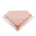 Clayre & Eef Tafelkleed 100x100 cm Beige Katoen