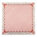 Clayre & Eef Tafelkleed 100x100 cm Beige Katoen