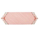 Clayre & Eef Tafelloper 50x160 cm Beige Katoen