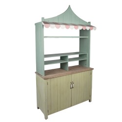 Clayre & Eef Counter 120x45x212 cm Green Wood