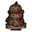 Clayre & Eef Lampada a specchio infinity di Natale Zucca 30x7x41 cm Arancione Plastica