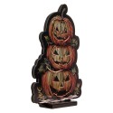 Clayre & Eef Lampada a specchio infinity di Natale Zucca 30x7x41 cm Arancione Plastica