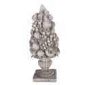 Clayre & Eef Image de décoration 19x18x44 cm Gris Plastique