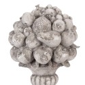 Clayre & Eef Image de décoration 21x20x32 cm Gris Plastique