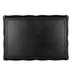 Clayre & Eef Tablett 31x22x2 cm Beige Kunststoff
