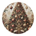 Clayre & Eef Unterteller Ø 40 cm Beige Kunststoff