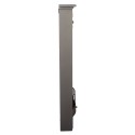 Clayre & Eef Fireplace Surround 86x17x120 cm Grey Wood