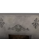 Clayre & Eef Fireplace Surround 86x17x120 cm Grey Wood