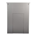 Clayre & Eef Fireplace Surround 86x17x120 cm Grey Wood