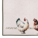 Clayre & Eef Placemats Set of 6 48x35 cm Beige Cotton