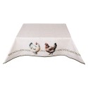 Clayre & Eef Tablecloth 100x100 cm Beige Cotton