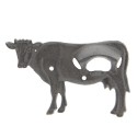 Clayre & Eef Bottle Opener 16x3x10 cm Brown Iron Cow