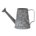 Clayre & Eef Annaffiatoio decorativo 14x14x17 cm Grigio Metallo