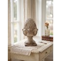 Clayre & Eef Decorative Ornament Pinecone 27x27x45 cm Beige Ceramic
