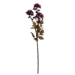 Clayre & Eef Fleur artificielle 6x10x80 cm Violet Plastique