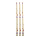 Clayre & Eef Papier cadeau 3 rouleaux 50x75 cm Jaune Papier