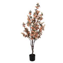 Clayre & Eef Albero artificiale 20x20x135 cm Arancione Plastica