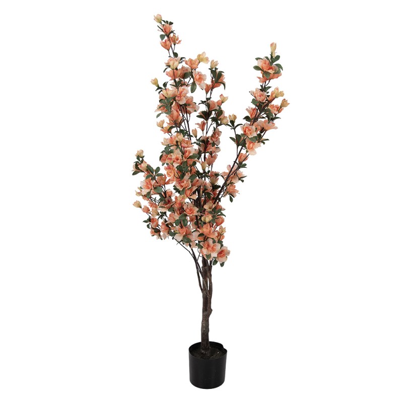 Clayre & Eef Künstlicher Baum 20x20x135 cm Orange Kunststoff