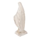 Clayre & Eef Decoratie Beeld Maria 17x12x41 cm Beige Keramisch materiaal
