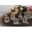 Melady Perfume Bottle 4x4x7 cm Glass