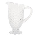 Clayre & Eef Decoratie Schenkkan 1100 ml Transparant Glas