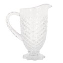 Clayre & Eef Decoratie Schenkkan 1100 ml Transparant Glas