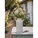 Clayre & Eef Dekoration Milchkanne 15x11x23 cm Beige Grau Eisen