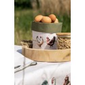 Clayre & Eef Tea Towel 50x70 cm Beige Cotton