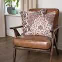 Clayre & Eef Kussenhoes 50x50 cm Roze Blauw Katoen