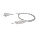 Clayre & Eef Lampada da tavolo Ø 36x70 cm Beige Metallo