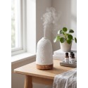 Clayre & Eef Diffusore di aromi Ø 9x17 cm Bianco Porcellana Farfalle