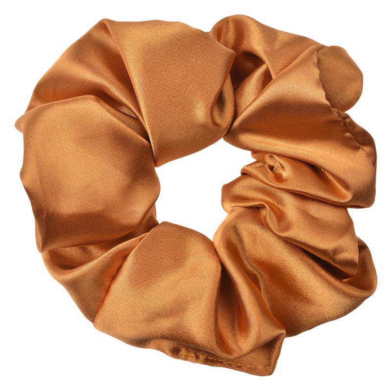 Clayre & Eef Bandes élastiques pour cheveux Ø 10 cm Marron Synthétique