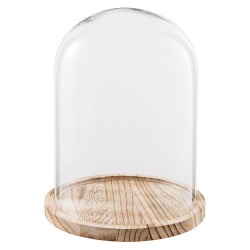 Clayre & Eef Glocke Ø 23x29 cm Glas