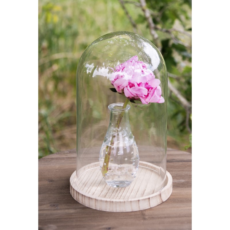 Clayre & Eef Cloche Ø 23x29 cm Verre
