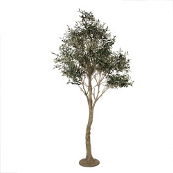 Clayre & Eef Artificial Olive Tree 250 cm Green Plastic