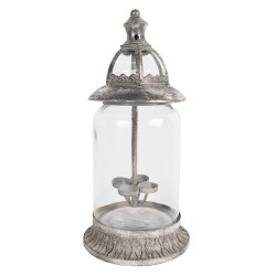 Clayre & Eef Wind Light 44 cm Silver colored Iron