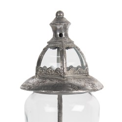 Clayre & Eef Wind Light 44 cm Silver colored Iron