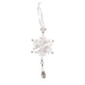 Clayre & Eef Pendant 7x2x15 cm Transparent Plastic