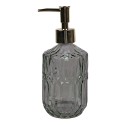 Clayre & Eef Seifenspender 400 ml Schwarz Glas