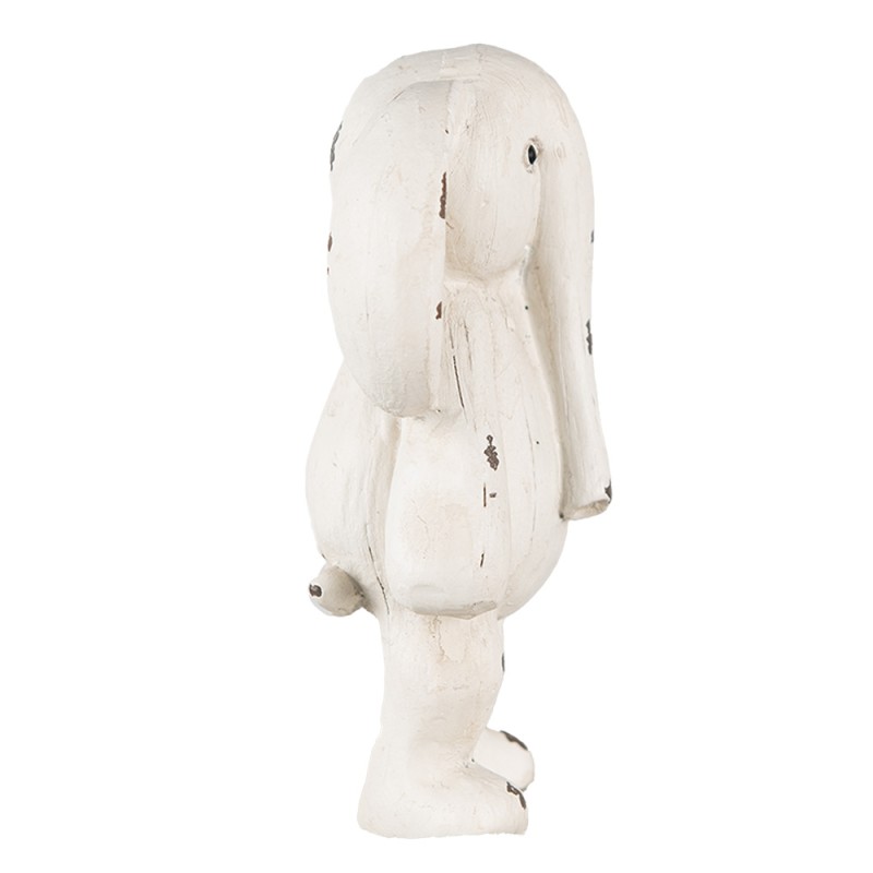 Clayre & Eef Statuetta Elefante 5x4x10 cm Beige Marrone Poliresina