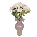 Clayre & Eef Vase Ø 14x25 cm Rosa Glas