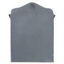 Clayre & Eef Buca delle lettere 26x10x35 cm Grigio Ferro Fiori