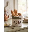 Clayre & Eef Broodmand Ø 15x16 cm Beige Katoen