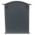 Clayre & Eef Buca delle lettere 26x10x31 cm Grigio Bianco Metallo Fiori