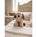 Clayre & Eef Peluche Chien 21 cm Marron Peluche
