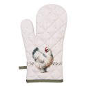 Clayre & Eef Presina da forno 18x30 cm Beige Cotone
